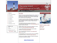Tablet Screenshot of longislanddermatologists.org