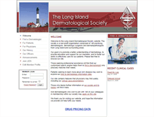 Tablet Screenshot of longislanddermatologists.com